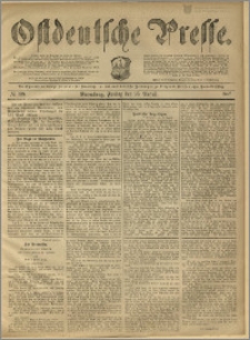 Ostdeutsche Presse. J. 11, 1887, nr 198