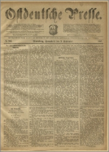 Ostdeutsche Presse. J. 11, 1887, nr 205