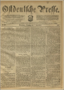 Ostdeutsche Presse. J. 11, 1887, nr 207