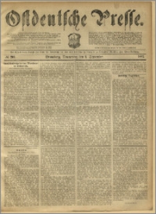 Ostdeutsche Presse. J. 11, 1887, nr 209