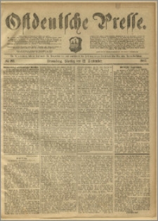 Ostdeutsche Presse. J. 11, 1887, nr 212