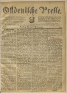 Ostdeutsche Presse. J. 11, 1887, nr 213