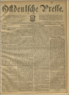 Ostdeutsche Presse. J. 11, 1887, nr 214