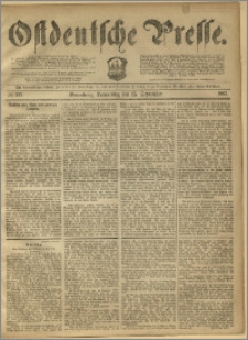 Ostdeutsche Presse. J. 11, 1887, nr 215