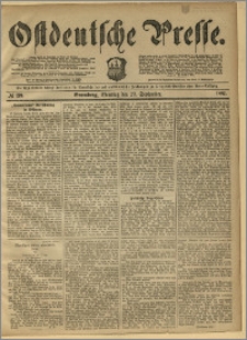 Ostdeutsche Presse. J. 11, 1887, nr 219