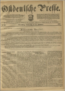 Ostdeutsche Presse. J. 11, 1887, nr 221