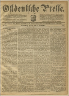 Ostdeutsche Presse. J. 11, 1887, nr 222