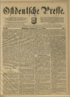 Ostdeutsche Presse. J. 11, 1887, nr 253