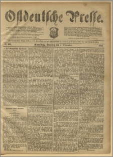 Ostdeutsche Presse. J. 11, 1887, nr 255