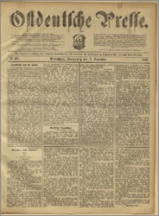 Ostdeutsche Presse. J. 11, 1887, nr 257