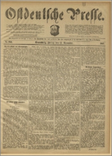 Ostdeutsche Presse. J. 11, 1887, nr 264
