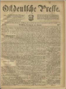 Ostdeutsche Presse. J. 11, 1887, nr 273