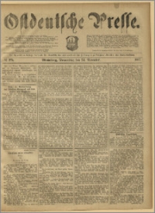 Ostdeutsche Presse. J. 11, 1887, nr 275
