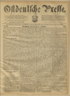 Ostdeutsche Presse. J. 11, 1887, nr 276
