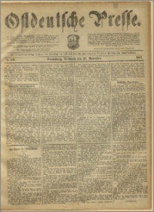 Ostdeutsche Presse. J. 11, 1887, nr 280