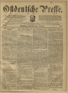 Ostdeutsche Presse. J. 11, 1887, nr 281