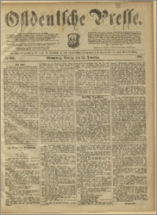 Ostdeutsche Presse. J. 11, 1887, nr 290