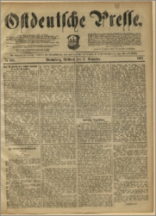 Ostdeutsche Presse. J. 11, 1887, nr 298