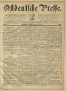 Ostdeutsche Presse. J. 13, 1889, nr 29