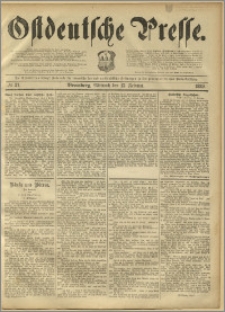 Ostdeutsche Presse. J. 13, 1889, nr 37