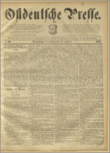 Ostdeutsche Presse. J. 13, 1889, nr 38