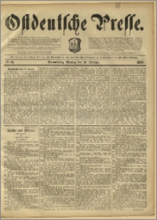 Ostdeutsche Presse. J. 13, 1889, nr 41