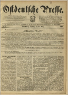 Ostdeutsche Presse. J. 13, 1889, nr 72