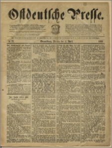 Ostdeutsche Presse. J. 13, 1889, nr 77