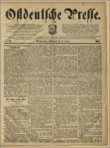 Ostdeutsche Presse. J. 13, 1889, nr 79