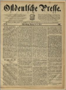 Ostdeutsche Presse. J. 13, 1889, nr 83