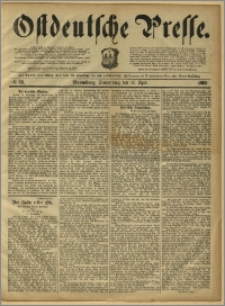 Ostdeutsche Presse. J. 13, 1889, nr 86