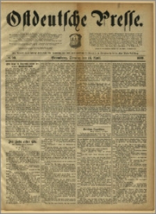 Ostdeutsche Presse. J. 13, 1889, nr 90