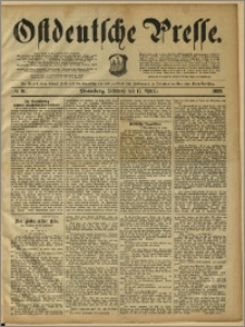 Ostdeutsche Presse. J. 13, 1889, nr 91