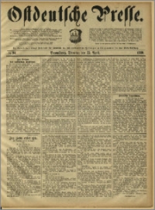 Ostdeutsche Presse. J. 13, 1889, nr 94