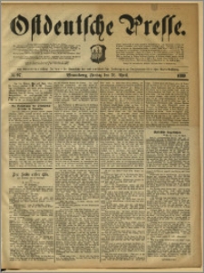 Ostdeutsche Presse. J. 13, 1889, nr 97