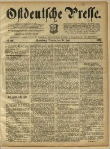 Ostdeutsche Presse. J. 13, 1889, nr 100