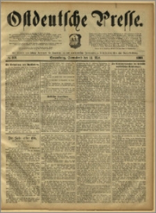 Ostdeutsche Presse. J. 13, 1889, nr 110