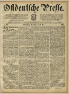 Ostdeutsche Presse. J. 13, 1889, nr 112