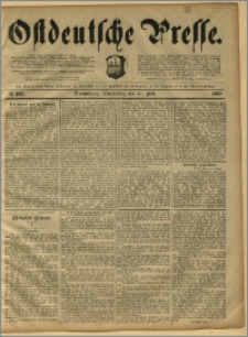 Ostdeutsche Presse. J. 13, 1889, nr 135