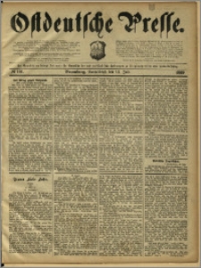 Ostdeutsche Presse. J. 13, 1889, nr 161
