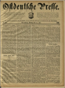 Ostdeutsche Presse. J. 13, 1889, nr 162