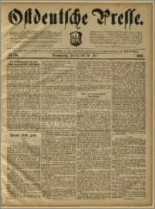 Ostdeutsche Presse. J. 13, 1889, nr 166