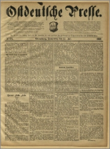 Ostdeutsche Presse. J. 13, 1889, nr 171