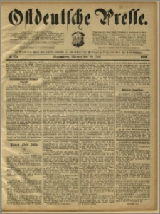 Ostdeutsche Presse. J. 13, 1889, nr 174