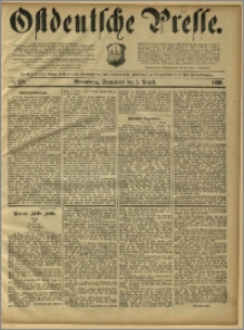 Ostdeutsche Presse. J. 13, 1889, nr 179