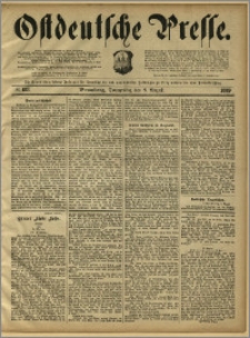 Ostdeutsche Presse. J. 13, 1889, nr 183