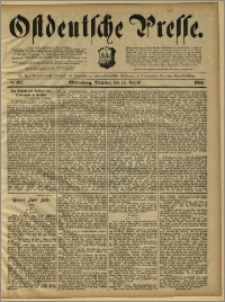 Ostdeutsche Presse. J. 13, 1889, nr 187