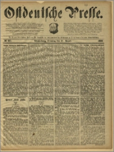 Ostdeutsche Presse. J. 13, 1889, nr 193