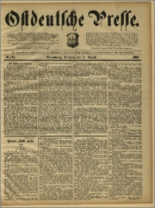 Ostdeutsche Presse. J. 13, 1889, nr 194