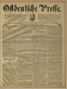 Ostdeutsche Presse. J. 13, 1889, nr 195